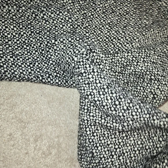 Vintage Covington Brown White Tweed Coat - Picture 6 of 10